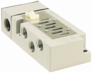 Parker Hannifin 3/8" Solenoid Valve Subbase 5599-2 Use with H1 Series Solenoid Valves PS401115ADP - 75954321