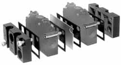 ARO Fluid Management 1/4", 3-Position Alpha Stacking Solenoid Valve 1.9 CV Rate, 2-7/16" High x 3-1/4" Long A322PD - 80122682