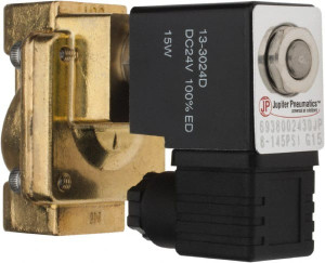 PRO-SOURCE 3/8", 2/2 Way Stacking Solenoid Valve 24 VDC, 4.5 CV Rate, 4.19" High x 2.83" Long 6938002430PRO - 31880529