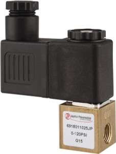 PRO-SOURCE 1/8", 2/2 Way Square Body Stacking Solenoid Valve 110 VAC, 0.1 CV Rate, 2.83" High x 2.3" Long 6918011025PRO - 31880214