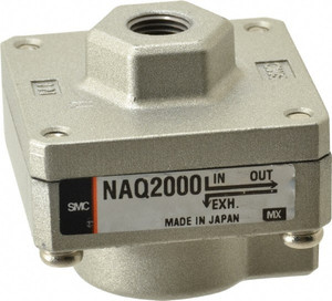 SMC Pneumatics 1/8" NPTF Quick Exhaust Valve 7 to 150 psi AQ2000-N01 - 80164700