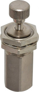 The Specialty Mfg. Co. 10-32 Female x Female Mini Needle Valve 0.1 CV Rate, 150 Max PSI, 5-Turn Adjustment - Standard 243090 - 61233128