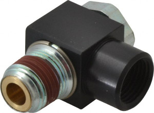 ARO Fluid Management 1/2" NPT Right Angle Flow Control Valve 119307-500 - 80183833
