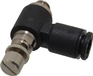 Legris M5 BSPP x 4mm Tube OD Miniature Exhaust Valve 7660 04 19 - 80185762