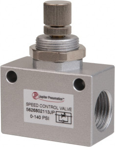 PRO-SOURCE 1/2" NPT Inline Speed Control Valve 0 to 140.78 psi & Aluminum Alloy Material 5626802113PRO - 78251261