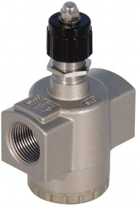 SMC Pneumatics 1-1/2" Male NPT x 1-1/2" Female NPT Flow & Speed Control Valve Inline Type AS900-N14 - 80084163
