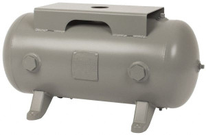 Made in USA 20 Gal 200 Max psi Compressed Air Tank & Receiver 1-1/2" Inlet, 33" OAL 304963 - 80063365