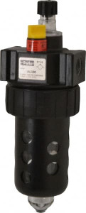 Parker Hannifin 3/8" NPT, 150 Max psi Intermediate Micro Mist Lubricator Polycarbonate Bowl with Sight Glass, Zinc Body, 60 CFM, 125°F Max Temp, 2.81" Wide x 7.82" High 16L22BE - 56602303