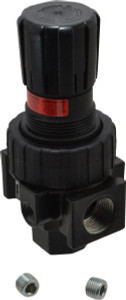 Parker Hannifin 3/4 NPT 2 - 125 psi Standard Zinc Regulator 250 Max Supply psi, 90 CFM, 32 to 175°F, 3.25" Wide x 6.4" High 07R413AC - 08610180