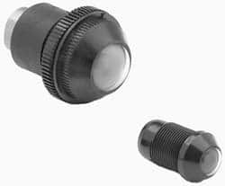 Norgren 10-32 Female UNF Bottom Rotowink Pressure Indicator 1 to 15 psiG, Black Unactuated Color & Red Actuated Color 5VS-101-000 - 81131856