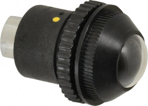Norgren 1/8" Female NPTF Bottom Rotowink Pressure Indicator 10 to 125 psiG, Black Unactuated Color & Yellow Actuated Color 5VS-403-000 - 81131922