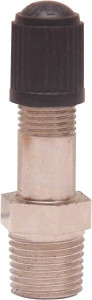 Midwest Control 1/8 NPT Air Compressor Filler Valve 250 psi, 1.52" High, Use with Air Tanks TV18NP - 46584140