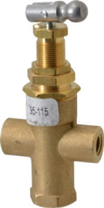 Midwest Control 95-115 psi Pilot Valve For Use with Compressed Air Systems, 1.12" Diam x 3.78" High P2595-115 - 78177128