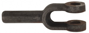 Value Collection 1-3/8" Yoke Width, Carbon Steel, Plain Yoke 5/8" Hole Diam, 1-7/16" Hole Center to Neck, 1-3/16" Yoke Arm Height, 5/8" Neck Diam, 1-7/16" Neck Length, 2-7/8" OAL 69330 - 79782660