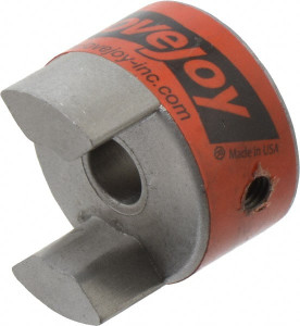 Lovejoy 10mm Max Bore, Flexible Coupling Hub 1.36" OD, 2" OAL, Sintered Iron, Order 2 Hubs & 1 Spider for Complete Coupling 68514441452 - 35407147