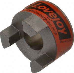 Lovejoy 19mm Max Bore, 6mm x 2.8mm Keyway Width x Depth, Flexible Coupling Hub 1-3/4" OD, 2.12" OAL, Sintered Iron, Order 2 Hubs & 1 Spider for Complete Coupling 68514441323 - 35407287