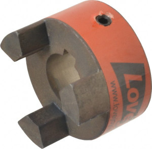 Lovejoy 20mm Max Bore, 6mm x 2.8mm Keyway Width x Depth, Flexible Coupling Hub 1-3/4" OD, 2.12" OAL, Sintered Iron, Order 2 Hubs & 1 Spider for Complete Coupling 68514441459 - 35407295