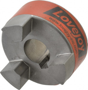 Lovejoy 19mm Max Bore, 6mm x 2.8mm Keyway Width x Depth, Flexible Coupling Hub 2.11" OD, 2.12" OAL, Sintered Iron, Order 2 Hubs & 1 Spider for Complete Coupling 68514441462 - 35407386