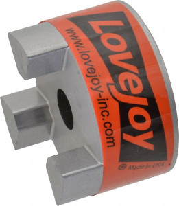 Lovejoy 1/2" Max Bore Diam, Flexible Coupling Hub 2.11" OD, 2-1/2" OAL, Sintered Iron, Order 2 Hubs & 1 Spider for Complete Coupling 68514411083 - 35407451