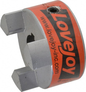Lovejoy 3/4" Max Bore Diam, 3/16" x 3/32" Keyway Width x Depth, Flexible Coupling Hub 2.11" OD, 2-1/2" OAL, Sintered Iron, Order 2 Hubs & 1 Spider for Complete Coupling 68514411087 - 35407477
