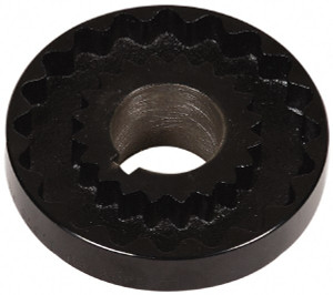 Lovejoy 7/8" Max Bore Diam, 3/16" x 3/32" Keyway Width x Depth, Flexible Coupling Hub 3-1/4" OD, 2.88" OAL, Cast Iron 68514436060 - 35408871