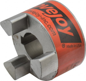 Lovejoy 28mm Max Bore, 8mm x 3.3mm Keyway Width x Depth, Flexible Coupling Hub 2.54" OD, 3-1/2" OAL, Sintered Iron, Order 2 Hubs & 1 Spider for Complete Coupling 68514441331 - 35407659