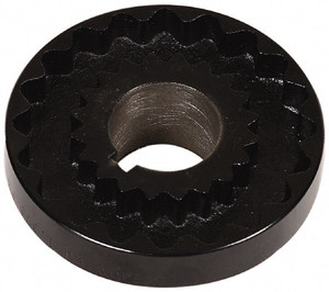 Lovejoy 1-1/4" Max Bore Diam, 1/4" x 1/8" Keyway Width x Depth, Flexible Coupling Hub 5.45" OD, 4.44" OAL, Cast Iron 68514436138 - 35409168