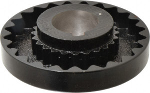 Lovejoy 2" Max Bore Diam, 1/2" x 1/4" Keyway Width x Depth, Flexible Coupling Hub 6.35" OD, 5.06" OAL, Cast Iron 68514436164 - 35409309