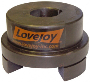 Lovejoy 1-5/8" Max Bore Diam, Flexible Hub Coupling 4-1/2" OD, 4.88" OAL, Sintered Iron 68514412297 - 35408004