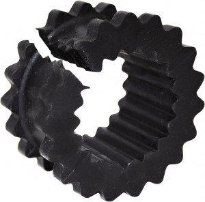 TB Woods 3 One Piece Split Flexible Coupling Sleeve 1-7/8" OD, 1" OAL, Neoprene, Order 2 Hubs with Same OD & 1 Insert for Complete Coupling 3JNS - 53903811