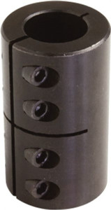 Climax 1-1/8" Inside x 1-7/8" Outside Diam, One Piece Split Clamping Collar 3-1/8" Long ISCC-112-100 - 55551477