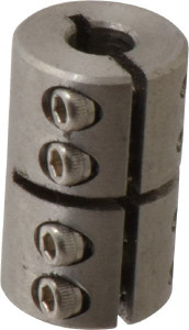 Climax 1/4" Inside x 11/16" Outside Diam, One Piece Split Clamping Collar 1-1/8" Long ISCC-025-025-S - 35463041