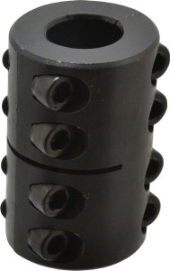 Climax 3/4" Inside x 1-1/2" Outside Diam, Two Piece Rigid Coupling without Keyway 2-1/4" Long 2ISCC-075-075 - 67747279