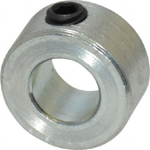 Climax 5/16" Bore, Steel, Set Screw Shaft Collar 5/8" Outside Diam, 5/16" Wide C-031 - 87986204
