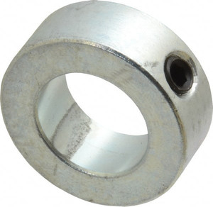Climax 7/8" Bore, Steel, Set Screw Shaft Collar 1-1/2" Outside Diam, 9/16" Wide C-087 - 87986568