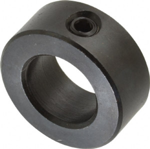 Climax 16mm Bore, Steel, Set Screw Shaft Collar 1-1/8" Outside Diam MC-16 - 35464130