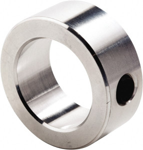 Climax 3/32" Bore, Aluminum, Set Screw Shaft Collar 3/8" Outside Diam, 3/16" Wide C-009-A - 55552152