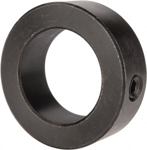 Climax 1-7/16" Bore, Steel, Set Screw Shaft Collar 2-1/4" Outside Diam, 3/4" Wide C-143-BO - 35463785