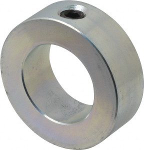 Climax 1-3/16" Bore, Steel, Set Screw Shaft Collar 2" Outside Diam, 11/16" Wide C-118 - 87987129