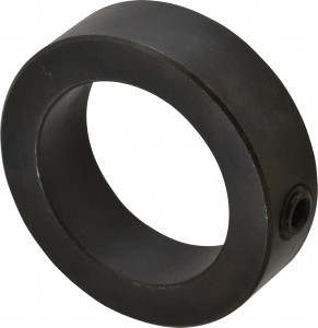 Climax 2-1/16" Bore, Steel, One Piece Solid Set Screw Collars 3" Outside Diam, 7/8" Wide C-206-BO - 73090755
