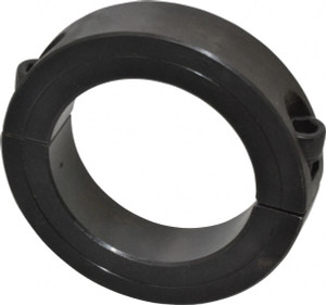 Climax 2-3/16" Bore, Steel, Two Piece Shaft Collar 3-1/4" Outside Diam, 3/4" Wide 2C-218 - 35461250