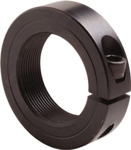 Climax 1-3/4-16 Thread, Steel, One Piece Threaded Shaft Collar 2-3/4" Outside Diam, 11/16" Wide ISTC-175-16 - 35462464