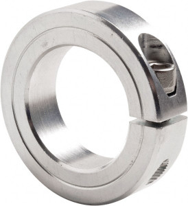 Climax 2-1/2" Bore, Steel, One Piece Clamp Collar 3-3/4" Outside Diam, 7/8" Wide 1C-250-Z - 55546261