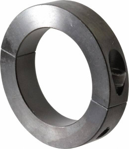 Climax 65mm Bore, Steel, Two Piece Shaft Collar 3-3/4" Outside Diam M2C-65 - 35461730