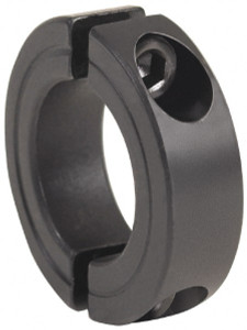 Climax 3-1/8" Bore, Steel, Two Piece Clamping Shaft Collar 4-1/2" Outside Diam, 7/8" Wide H2C-312 - 73091803