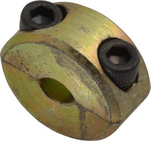 Climax 3/16" Bore, Steel, Two Piece Clamping Shaft Collar 5/8" Outside Diam, 9/32" Wide MOD CR2C-018 - 73091837