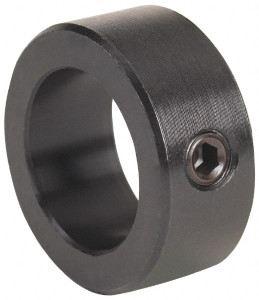 Climax 3-3/8" Bore, Steel, One Piece Solid Set Screw Collars 4-3/4" Outside Diam, 1-1/8" Wide MOD C-337-BO - 73090870