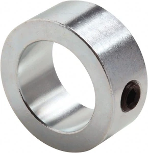 Climax 4" Bore, Steel, Set Screw Shaft Collar 5" Outside Diam, 1-1/8" Wide C-400 - 35464791