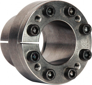 Climax M6 Thread, 40mm Bore Diam, 53mm OD, Shaft Locking Device 8 Screws, 10,024 Lb Axial Load, 2.953" OAW, 1.26" Thrust Ring Width, 658 Ft/Lb Max Torque C170M-40X53 - 64642853