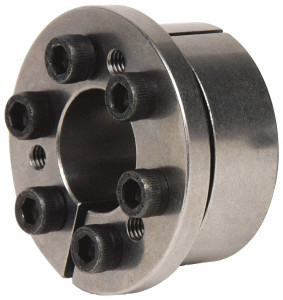 Climax M6 Thread, 1" Bore Diam, 1.969" OD, Shaft Locking Device 6 Screws, 7,518 Lb Axial Load, 2.224" OAW, 0.669" Thrust Ring Width, 313 Ft/Lb Max Torque C133E-100 - 87793352